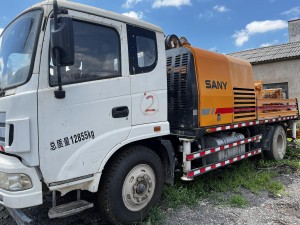 2013 Sany reboque bomba de concreto SY5125THB para venda