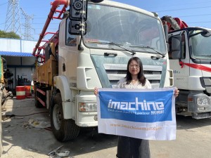 Camion pompe à béton 2018 Sany 37m d'occasion SY5230THB