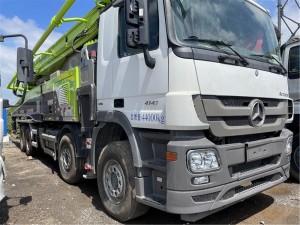 مستعملة 2018 شاحنة مضخة الخرسانة 56M Scania الشاسيه